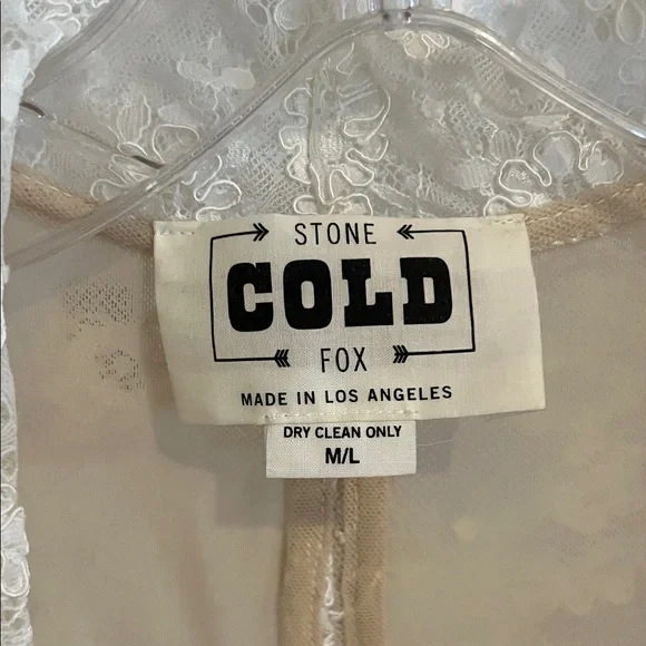 X Revolve monica blazer dress by Stone Cold Fox White Lace Mini Dress - Picture 9 of 11